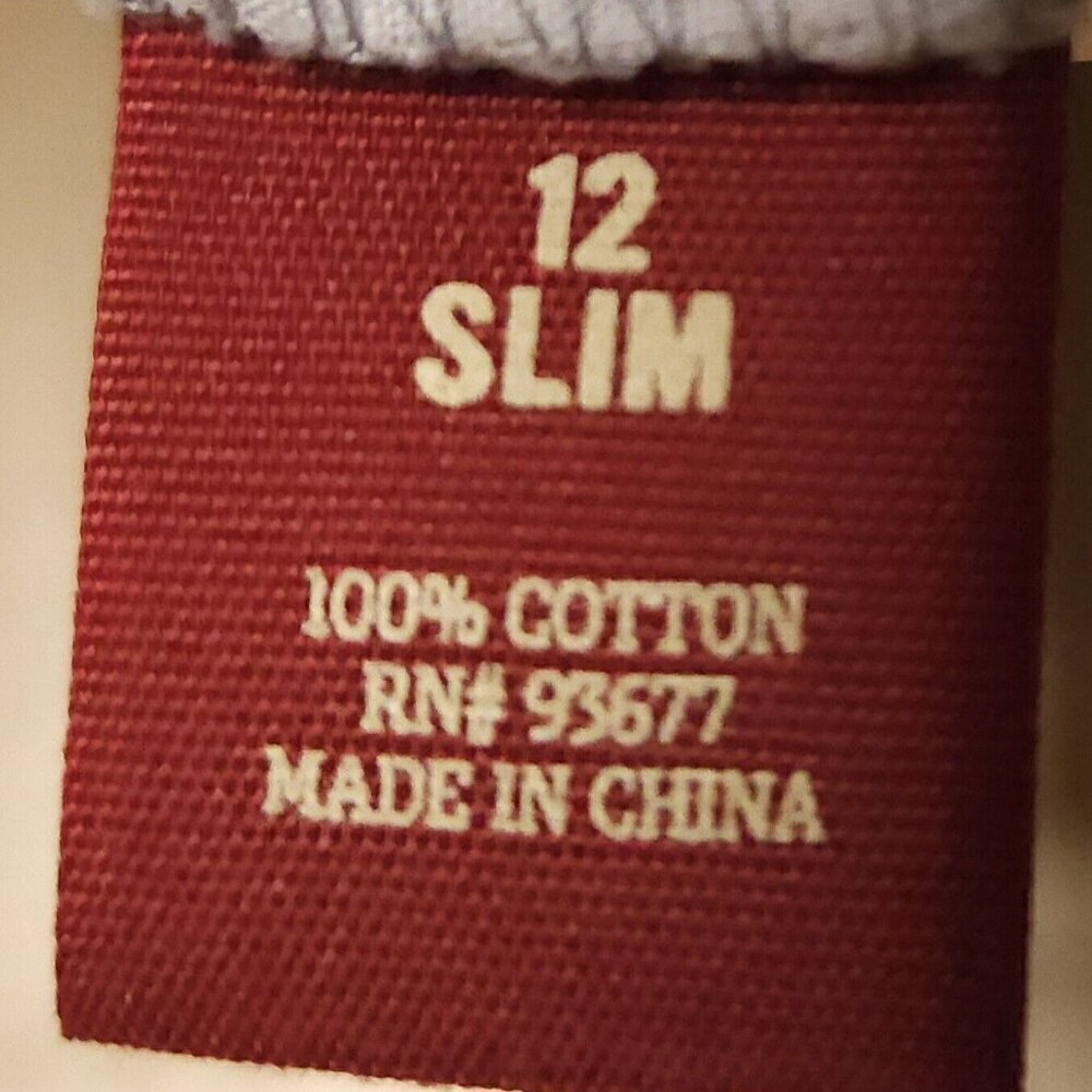 Arizona Boys Grey Shorts 12 Slim - Picture 6 of 6